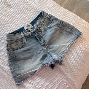 PINK Mid Rise Denim Shorts